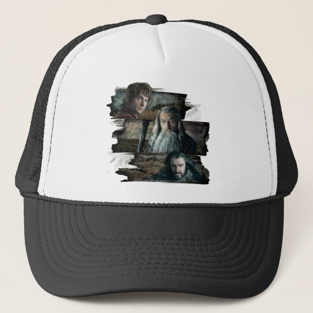 Casquette BIBLO BAGGINS™, Gandalf et Thorin (Devant)