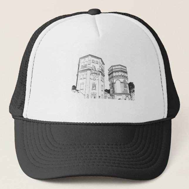 Casquette Biélorussie Tours à eau Grodno (Devant)