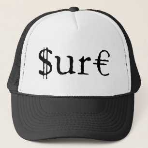 Casquette Bien sûr argent drôle personnalisable