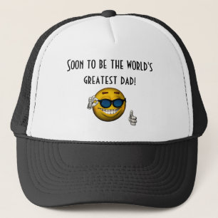 Casquette "Bientôt pour être le plus grand papa du monde !