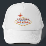 Casquette Bienvenue à Las Vegas Blanc<br><div class="desc">Préparez-vous pour un week-end inoubliable à Las Vegas avec ce chapeau de bienvenue à Las Vegas.</div>