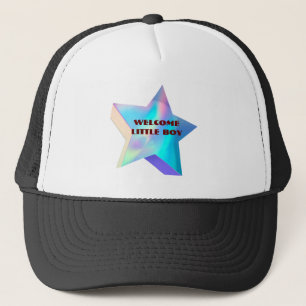 Casquette Bienvenue petit(e) Baby Shower Texte personnalisé