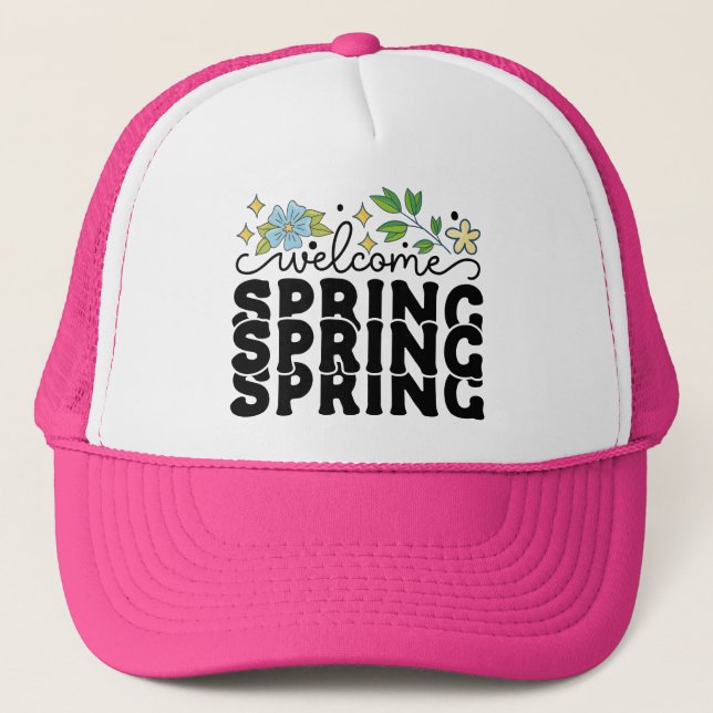 Casquette Bienvenue Spring-68217 (Devant)