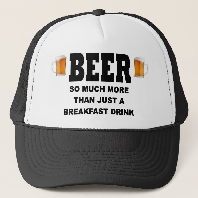 CASQUETTE BIÈRE BEAUCOUP PLUS QUE (Devant)