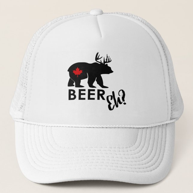 Casquette Bière du Canada hein ? itinéraire de phare de (Devant)