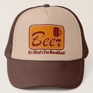 Casquette Bière - il est ce qui est pour le petit déjeuner
