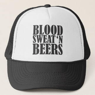 Casquette bières de la sueur n de sang