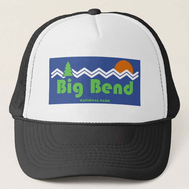 Casquette Big Bend National Park Retro (Devant)