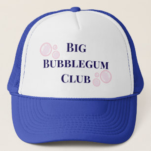 Casquette "Big Bubblegum Club" Bulles BFF Blague Drôle