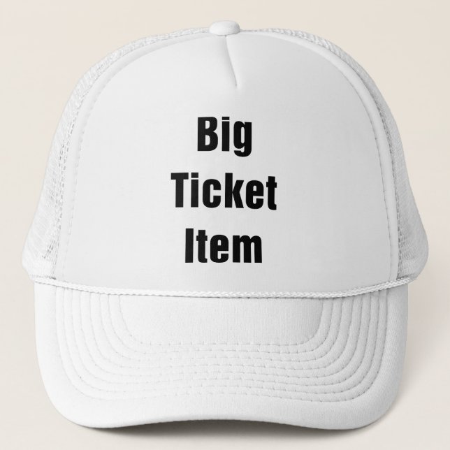 Casquette Big Ticket Item (Devant)