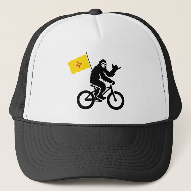 Casquette Bigfoot Cycling New Mexico Flag (Devant)