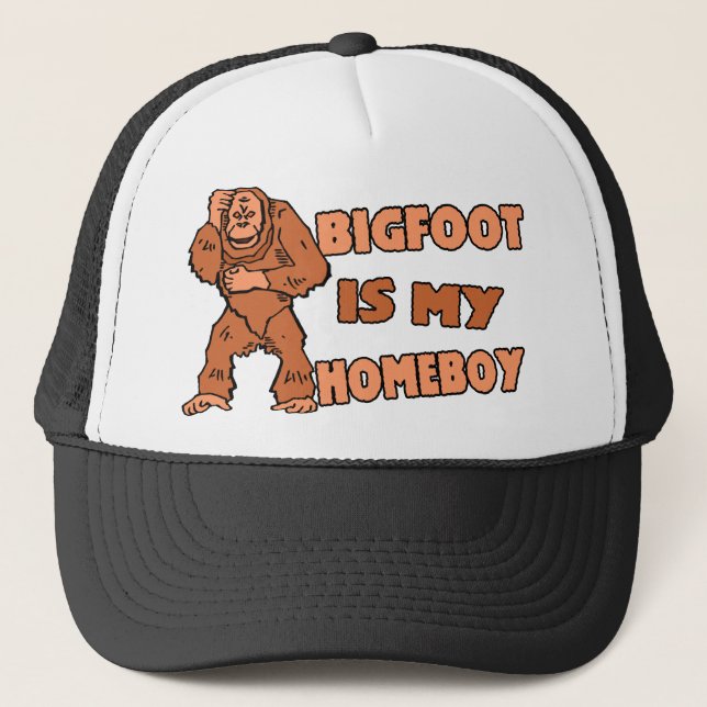 Casquette Bigfoot est mon Homeboy (Devant)