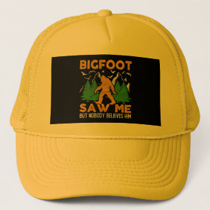 Casquette Bigfoot M'A Vu Sasquatch Yeti