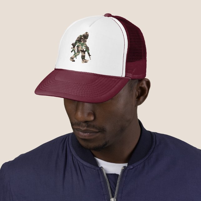 Casquette Bigfoot Sasquatch Camouflage (En situation)