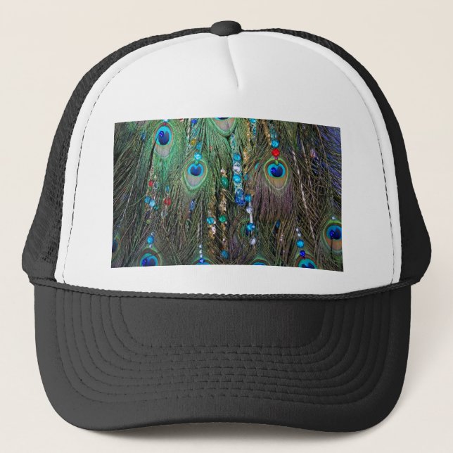Casquette Bijoux Peacock (Devant)