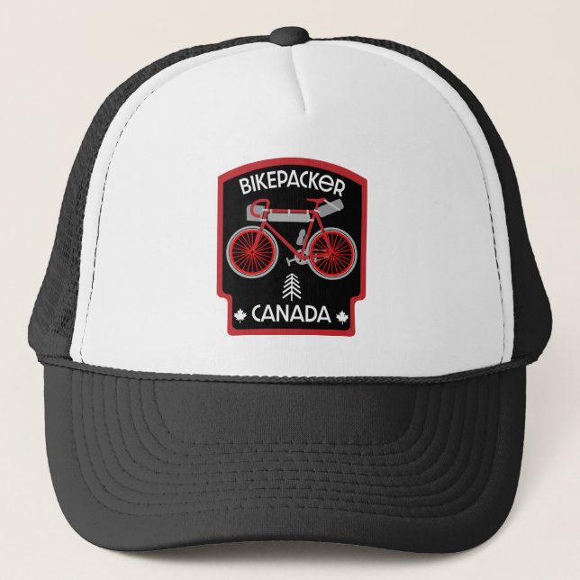 Casquette Bikepacking Canada (Devant)