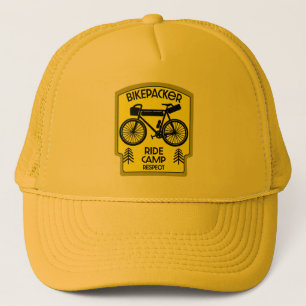 Casquette Bikepacking Vélo Tourisme dans la nature