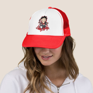 Casquette Biker Betty Boo Revival Trucker Chapeau