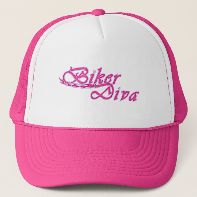 Casquette Biker Diva (Devant)
