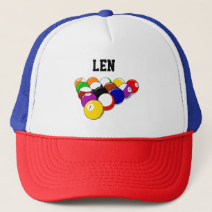 Casquette Billiards Polo modèle, prêt à customiser
