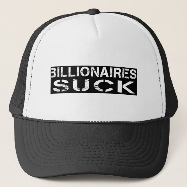 Casquette -Billionaires sucer (Devant)