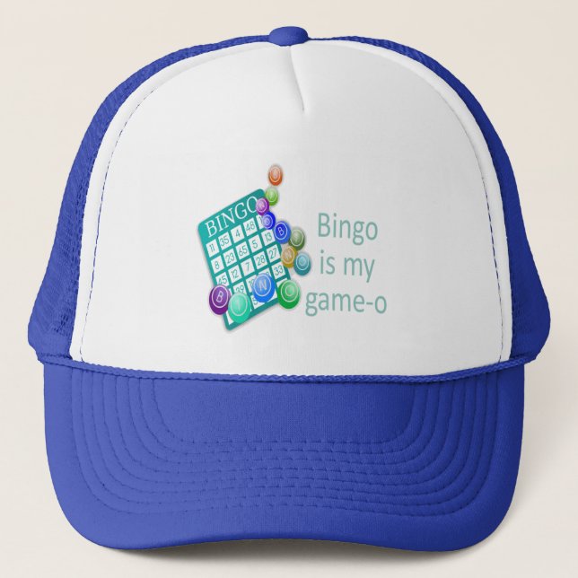 Casquette Bingo est mon devis de Bingo de jeu-O (Devant)
