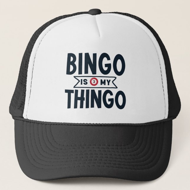 Casquette Bingo est mon Thingo (Devant)