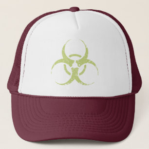 Casquette Biohazard - dist - vert