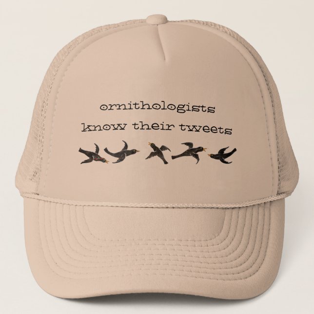 Casquette Bips d'ornithologistes (Devant)