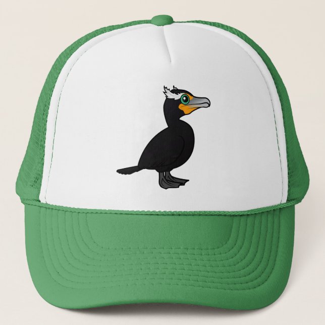 Casquette Birdorable Cormorant Double-crêté (Devant)