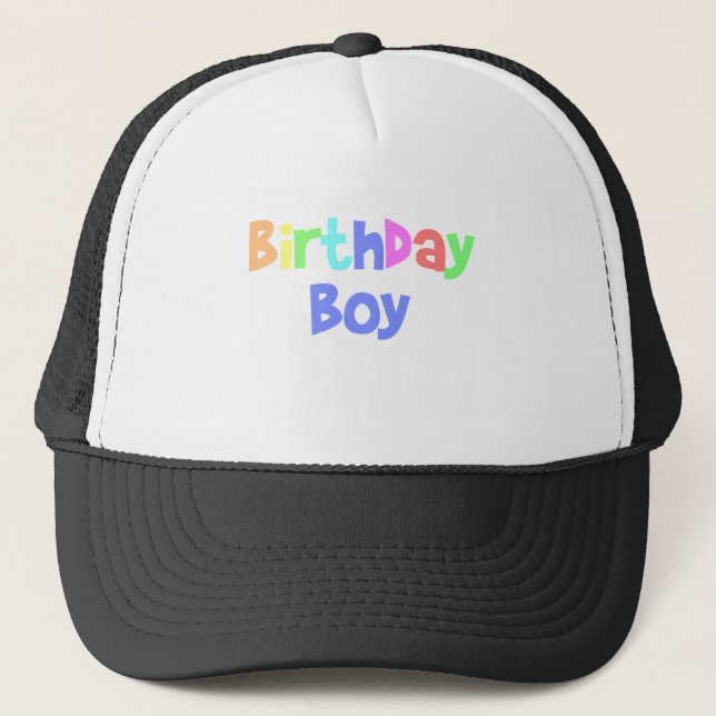 Casquette Birthday Boy (Devant)