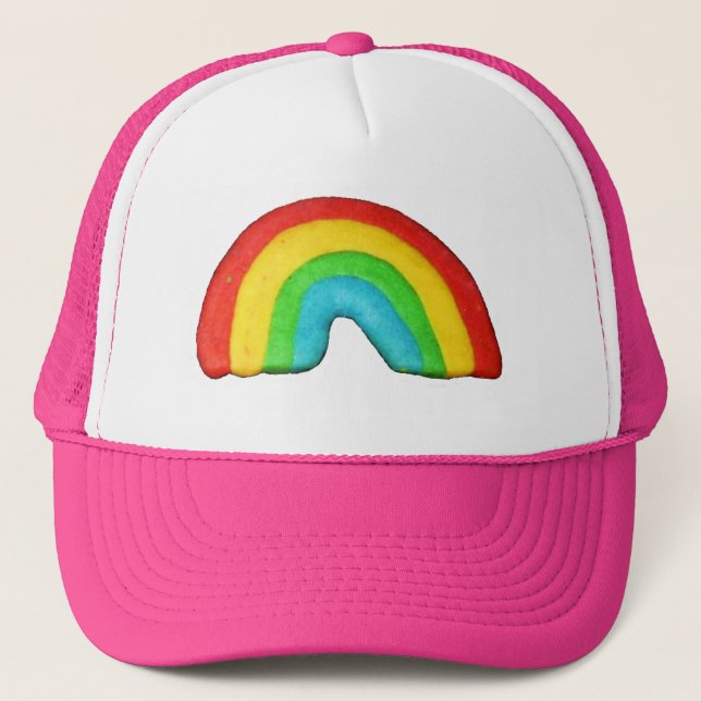 Casquette Biscuit d'arc-en-ciel (Devant)