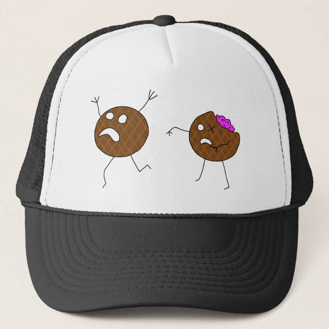 Casquette Biscuit de zombi (Devant)