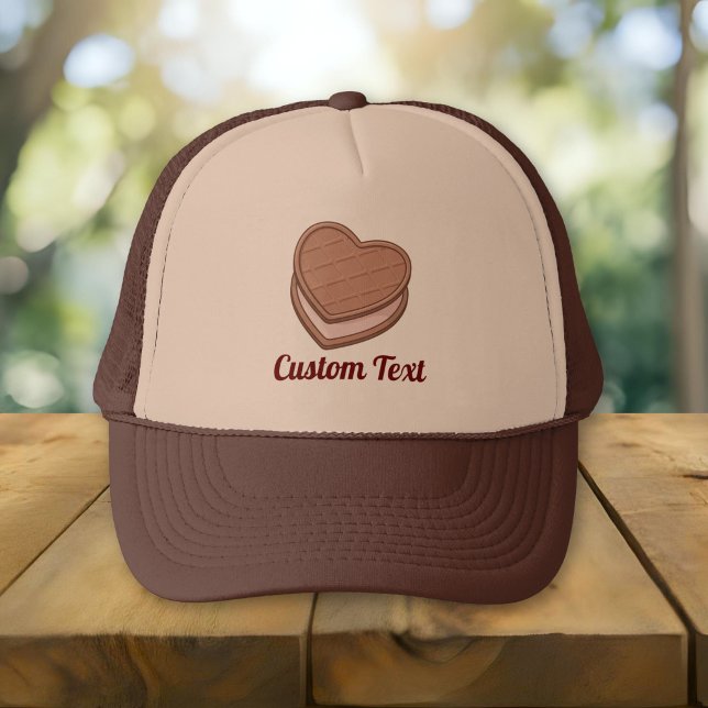 Casquette Biscuit en forme de cœur (Créateur téléchargé)
