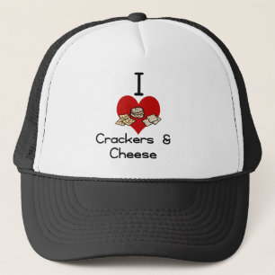 Casquette Biscuits et fromage du l'amour-coeur I