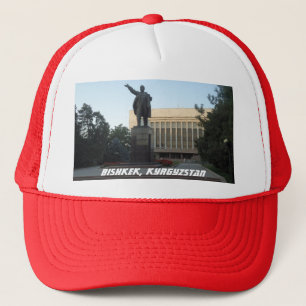 Casquette Bishkek, Kyrgyzstan Soviet Lenin Statue