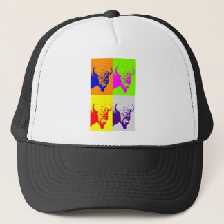Casquette Bison de Buffalo Art Pop de 4 couleurs