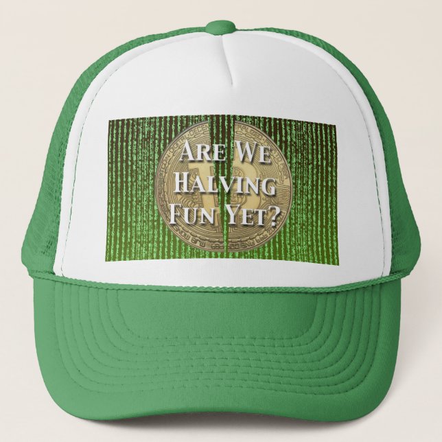Casquette Bitcoin Halving, événement (Devant)