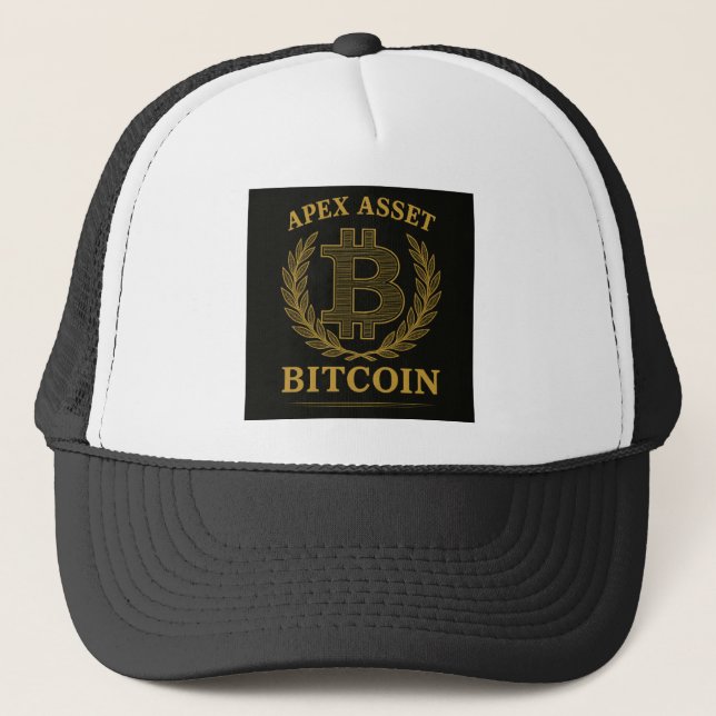 Casquette Bitcoin the apex asset (Devant)