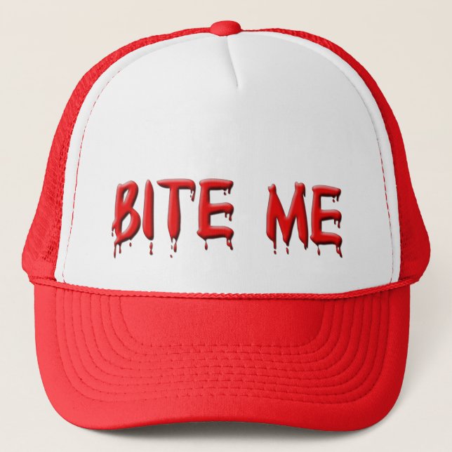 Casquette Bite Me (Devant)