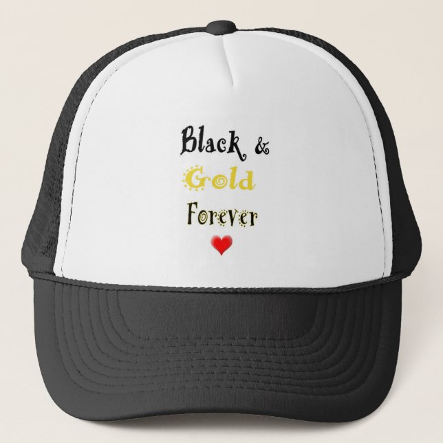 Casquette Black and Gold Forever (Devant)