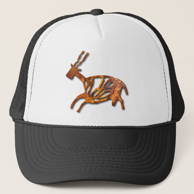 Casquette Black Buck - rouille (Devant)