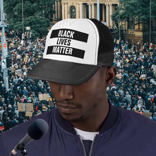 Casquette Black Lives Matt (Show your support for the "Black Lives Matter" movement dedicated to non-violent protest.)