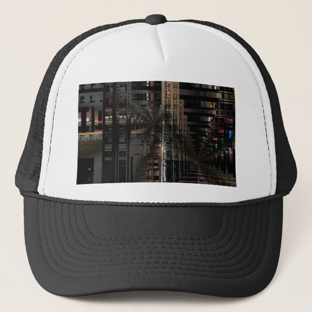 Casquette BlackTechnology Circuit Board Ordinateur électroni (Devant)