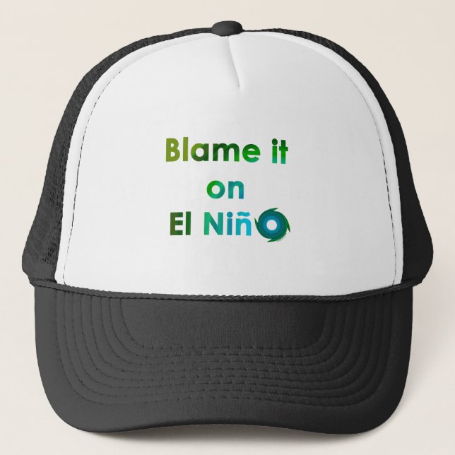 Casquette Blâmer El Nino (Devant)