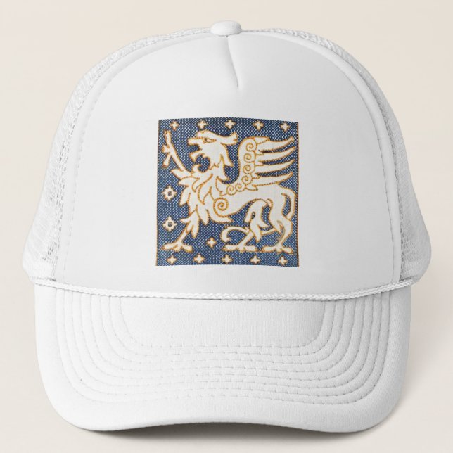 CASQUETTE BLANC BLEU OR IMAGINAIRE GRIFFINS (Devant)