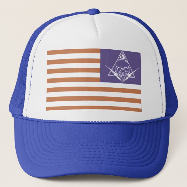 Casquette blanc et paranoïde rouges (Devant)