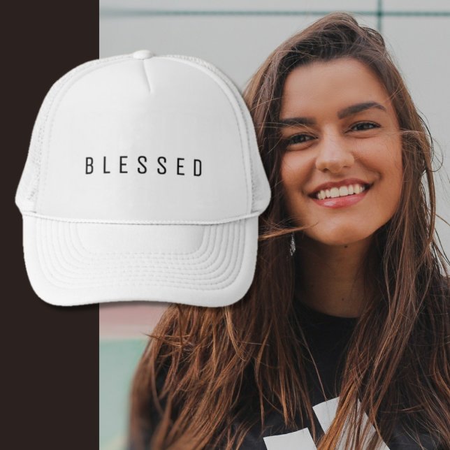 Casquette Blanc minimaliste BLESSEE (Créateur téléchargé)