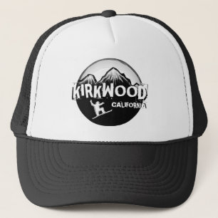 Casquette blanc noir de surfeur de Kirkwood la
