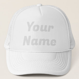Casquette Blanc PERSONNALISABLE